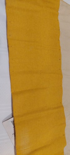 Danica Pencil Roll Bicicletta Roll Up 11 Slots Pen Pencil Brush Case Yellow - Picture 7 of 10