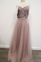 Laona Damen Kleid Dress Maxi Lila Gr.36 S Neu