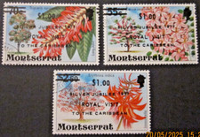 MONTSERRAT ~ S.G. 409-411 ~ 1977 ROYAL VISIT TO WEST INDIES OMNIBUS ~ VFU #04667