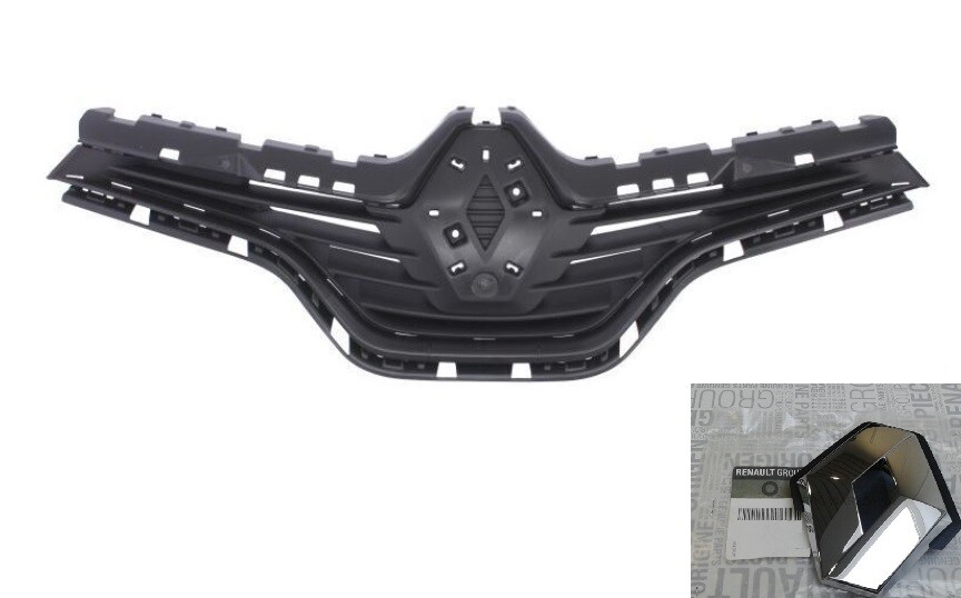 Grille pare-chocs avant 623102335R pour Captur 2013-2017 protection moteur optimale