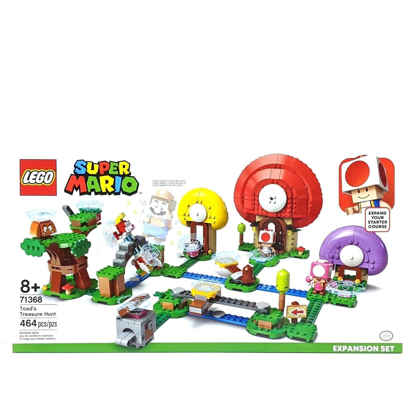 LEGO Super Mario 71368: Toad's Treasure Hunt (Brand New / Sealed)