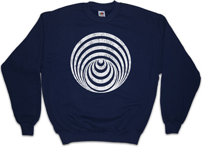 HYPNO CIRCLE I Sweatshirt Pullover Spiral Labyrinth Mystic Hypnotic Circle