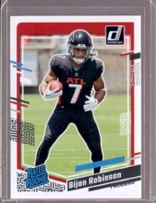 BIJAN ROBINSON 2023 Donruss Rated Rookie RC #305 Atlanta Falcons Qty