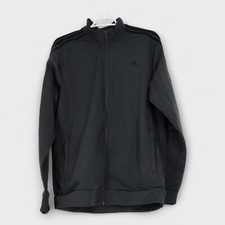 Adidas Men's Essentials Warm-Up 3-Stripes Track Jacket Size Large