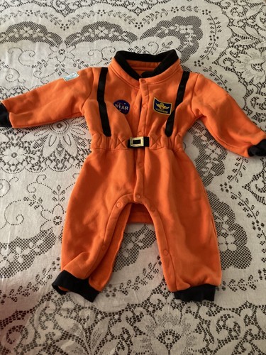 NASA Star Commander Jumpsuit Space Astronaut Halloween Costume Infant 3-6m