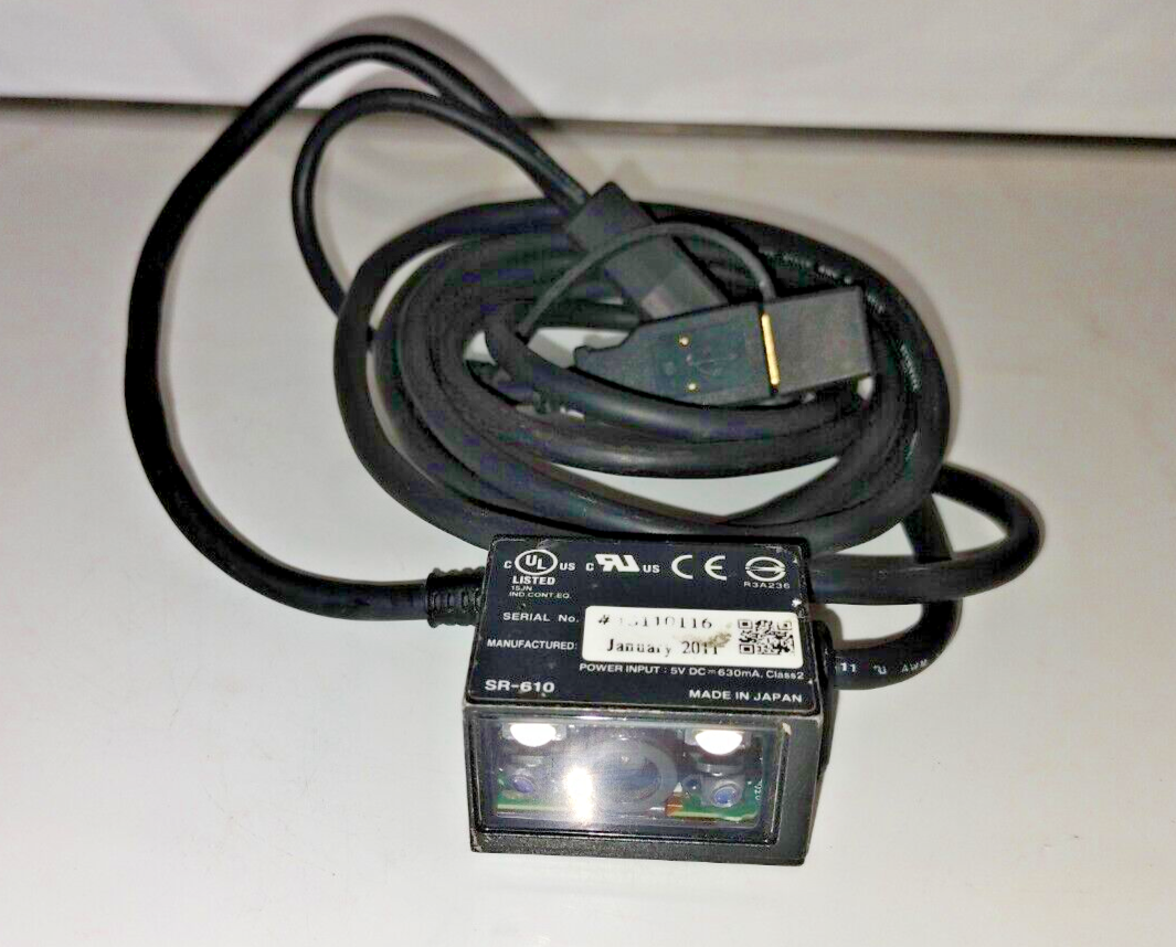 Keyence SR-610 SR610 Triple3 Hi Imager Barcode Reader Made in