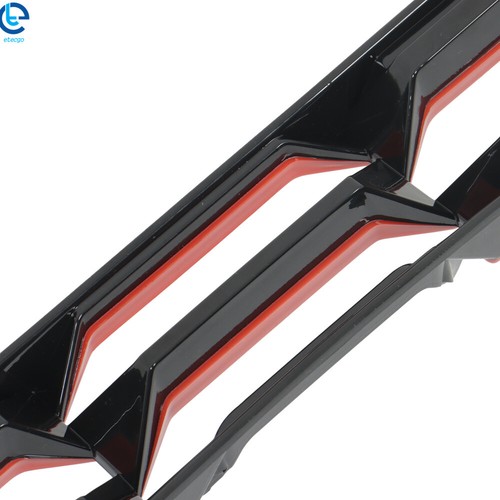 For 2022-2023 Kia Forte GT 1.6L 86350-M6610 Front Bumper Upper Grille Red Grill - Picture 11 of 19