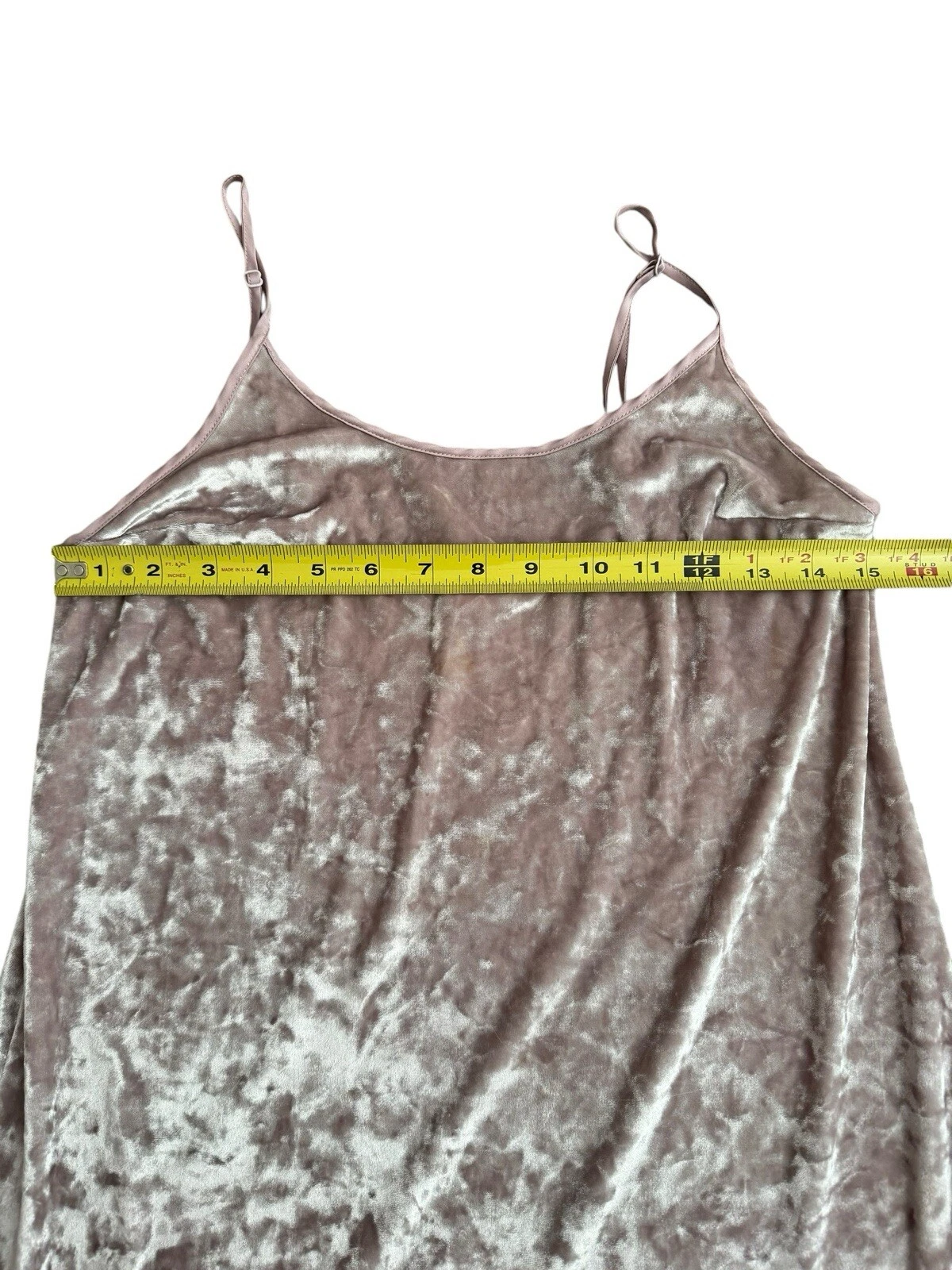 UNDERCOVER Victoria's Secret rosa velluto schiacciato baby doll vestito tubino stravagante taglia XS