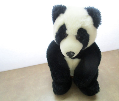 24k Polar Puff 1991 Sitting Panda Bear Stuffed Plush Toy - 9'' MightyStar Korea