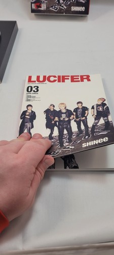 SHINEE Lucifero 3° singolo TIPO A set completo con pulsante audio cartolina fotografica - Foto 4 di 7