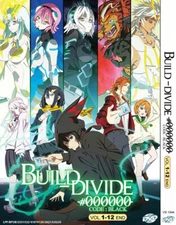 ANIME DVD BUILD-DIVIDE -#000000- CODE BLACK VOL.1-12 END ENG SUB + FREE SHIP
