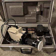 Vintage Sony DXC-1610 Video Camera With Original Case and Accessories Untested