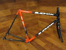 VINTAGE LOOK KG 381 LAURENT JALABERT SIGNATURE CARBON ROAD FRAME SET 54CM 