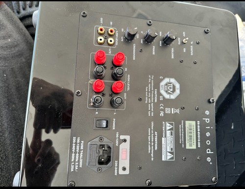 Episode ES-SUB EVO10-200 Speaker With Power Cord - Picture 4 of 4