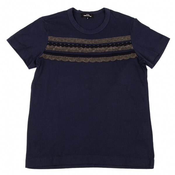 tricot COMME des GARCONS faded lace Tee