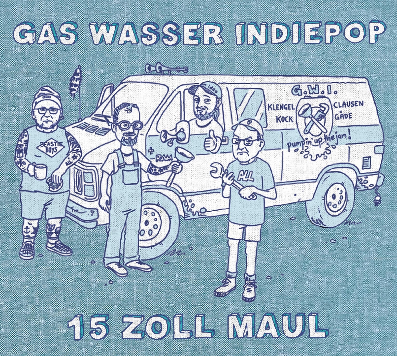 Gas Wasser Indiepop 15 Zoll Maul (CD)