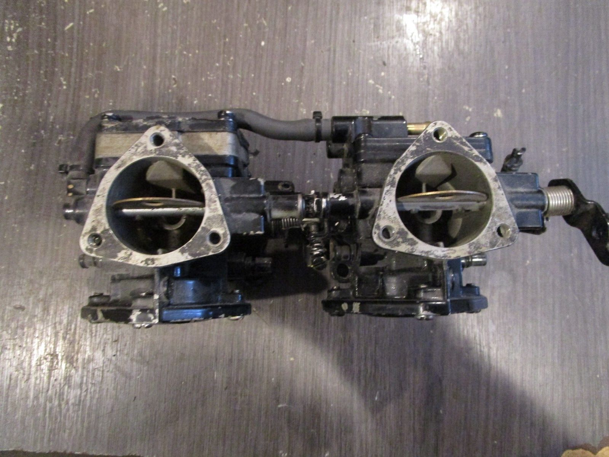 97 YAMAHA WAVERUNNER SUPERJET DUAL CARBURETOR (PARTS ONLY) 64U