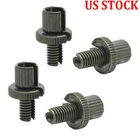 4 8mm Brake Clutch Cable Adjuster Nuts Bolts Universal For Honda Kawasaki Suzuki