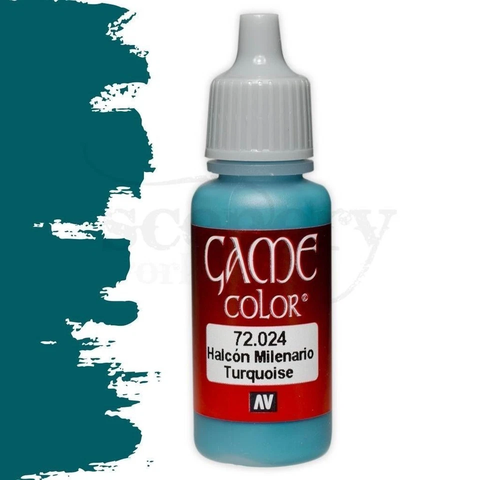 VALLEJO GAME COLOR TURQUOISE Cod.AV72024