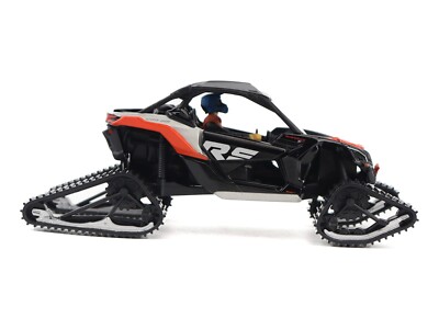 CAN-AM MAVERICK X3 X RS TURBO RR WINTER VER. GRAY & RED 1/32 BY