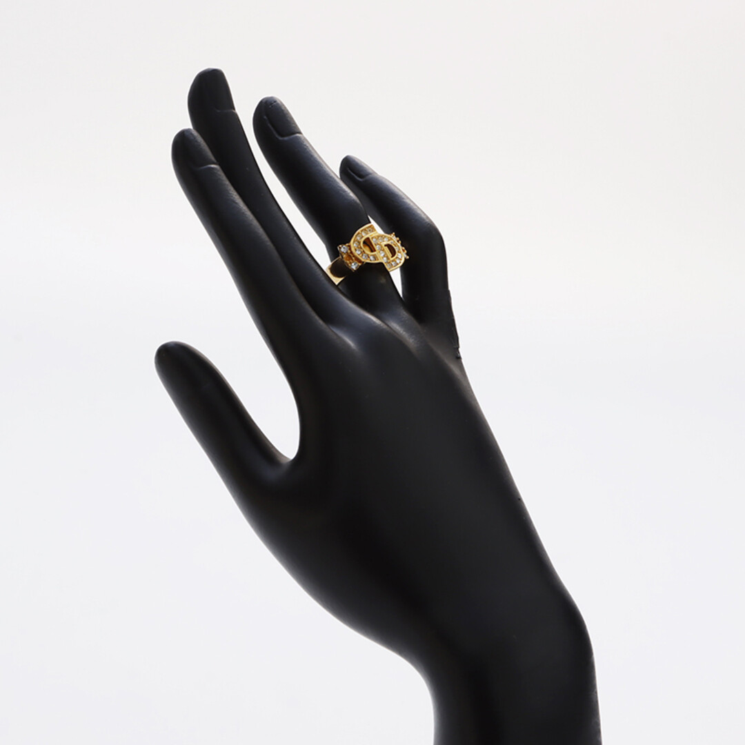 Dior CD logo rhinestone rings Used NUIR-0 | eBay
