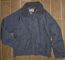5.11 Tactical Series  48026 Fleece Lined Black Weatherproof Big Horn Jacket XL