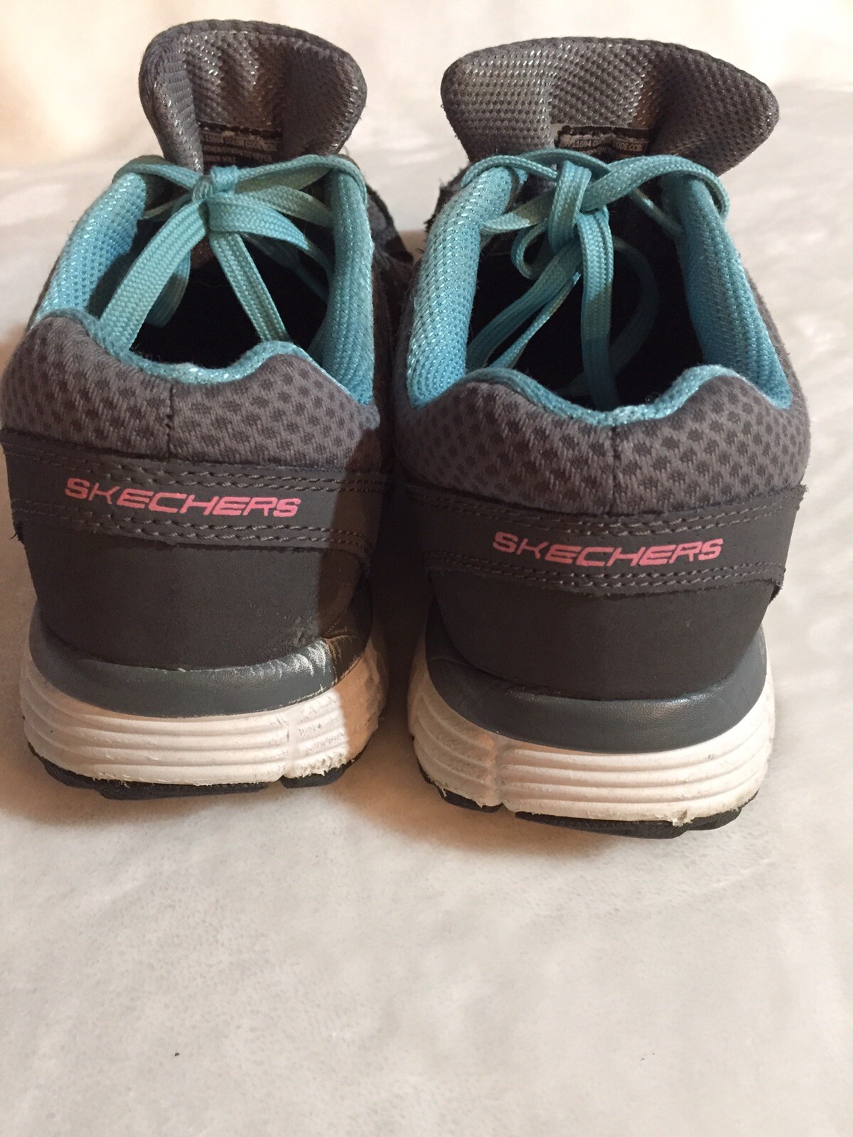 SAOLA Scarpe da ginnastica donna Skechers Flex Sole running allenamento taglia 8 usate