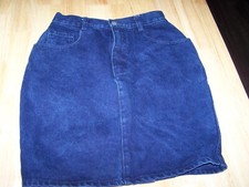 Jordache basics bluejeans skirt size 8 authentic guarantee