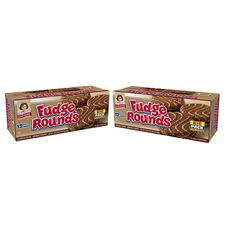 Little Debbie Fudge Rounds Big Packs, 2 Boxes