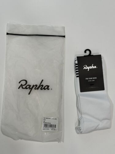 Rapha Pro Team Winter Cycling Socks Extra Long In white Size Large NWT - Picture 1 of 1