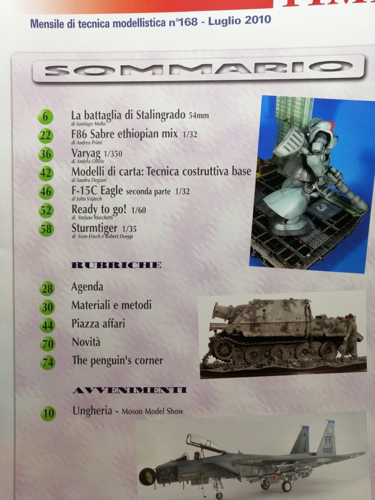 MODEL TIME 168: Rivista di modellismo statico foto 2