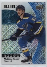 2023-24 Upper Deck Allure Rookies Blue Line 7/35 Matthew Kessel #124 8d2