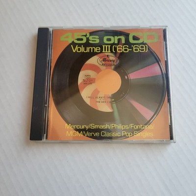 45's On CD: Vol. 3 - 66-69 Audio CD By Various Artists - VERY GOOD