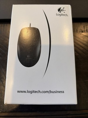 Logitech B100 (910-001439) Optical USB Mouse for Laptop, PC & Chromebook, Black