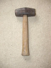 Drop forged sledge hammer japan mallet blacksmith mason tools 3 lb auto metal