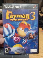 Rayman 3: Hoodlum Havoc (Sony PlayStation 2 PS2) Complete W/ Manual- Tested