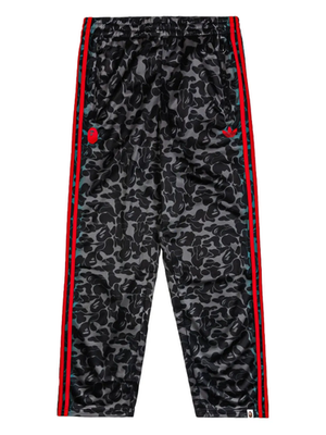 Bape x adidas Originals Firebird Track Pants Black Camo Retro