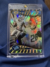 2024 Panini Illusions Jahmyr Gibbs Mirrored Trophy SP Parallel 280/399