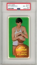 1970 Topps #123 Pete Maravich PSA 8.5