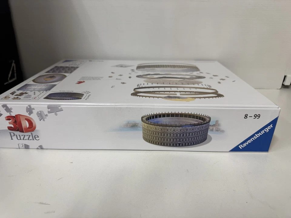 RAVENSBURGER - PUZZLE 3D - COLOSSEO - 260 Pezzi - NUOVO - SIGILLATO - Immagine 3 di 4