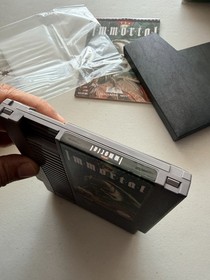 Nintendo NES THE IMMORTAL Gem Mint CIB Complete Cellophane