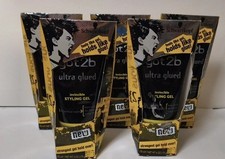 Lot Of 5 Got2b Ultra Glued Invincible Styling Hair Gel 6 oz each crazy hold NOS
