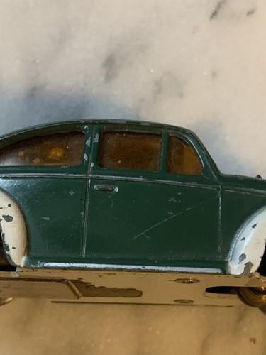 Schuco 3000 Green VW Volkswagen Beetle Bug Police Car Wind Up (Estate Find) - Picture 14 of 17