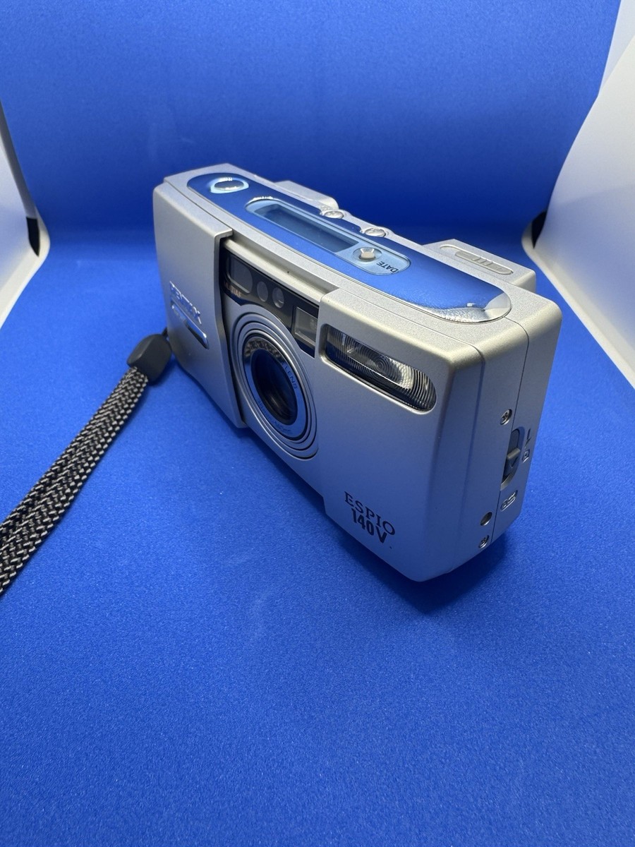 MINT Pentax ESPIO 140V 35mm Film Camera Date 38-140mm Zoom Tested