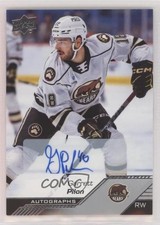 2022-23 Upper Deck AHL Auto Garrett Pilon #12 Auto 5b7