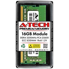 16GB PC4-3200 ECC SODIMM Synology DiskStation DS1823xs Memory RAM