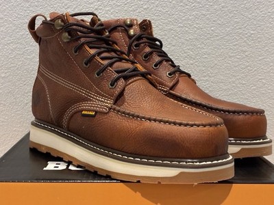 Bonanza Frontier Dual 6 Moc Toe Work Boots,  Men s Size  10
