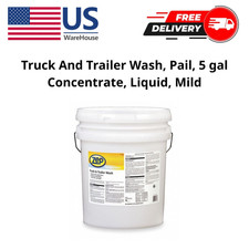 Zep 1041566 Truck And Trailer Wash, Pail, 5 Gal Concentrate, Liquid, Mild