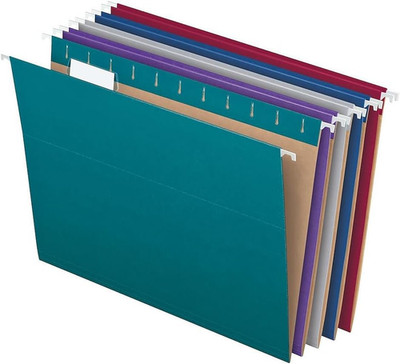 Pendaflex Recycled Hanging File Folders, 25 Pack, Letter Size (8.5'' X 11''), Asso