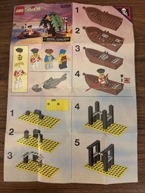 Lego 6258 Pirate Smuggler's Shanty Set Near Complete With Instructions & Box